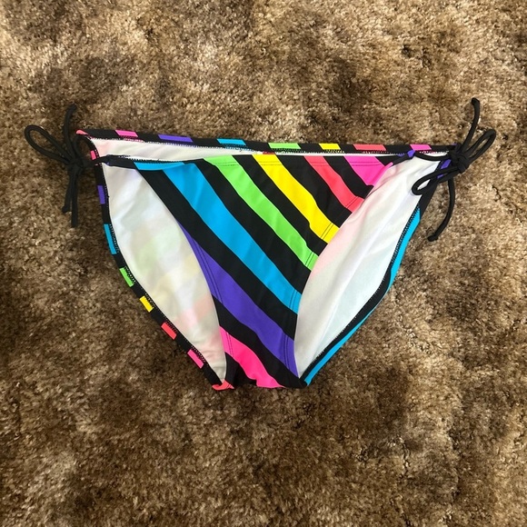 NWOT OP Swim Bottoms Colorful Size large - Picture 5 of 7